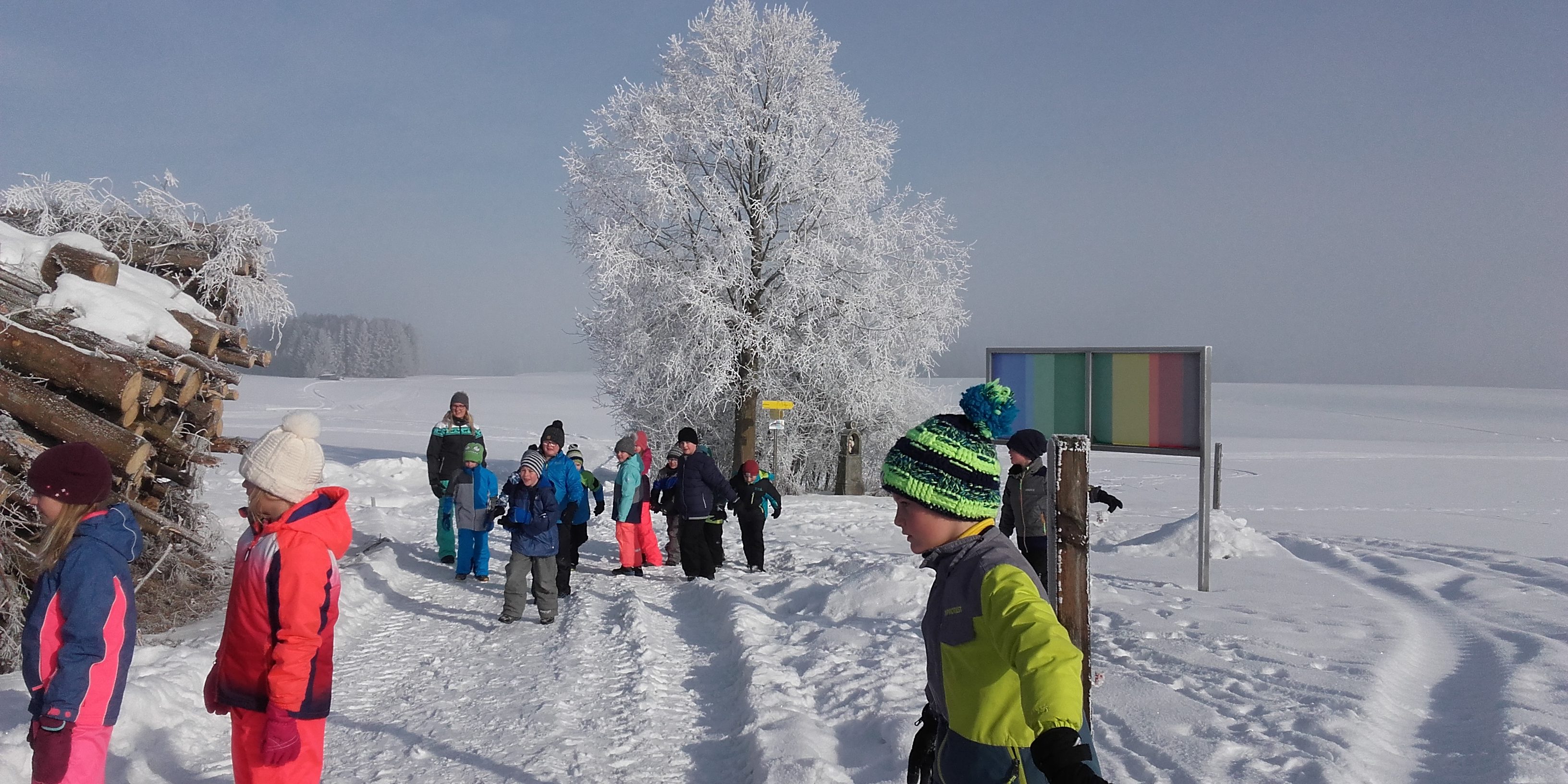 3.a, 3.b Spurenlesen mit Jäger